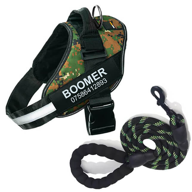 Lifetime Warranty Personalized Pawvani™ NO PULL Harness